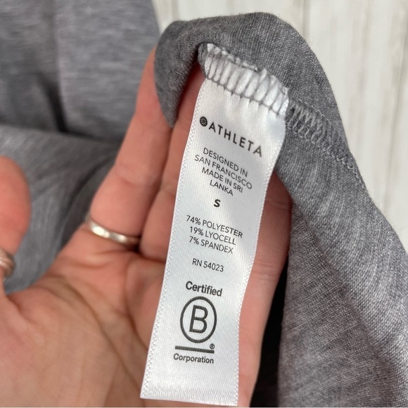 Athleta gray small tank - Picture 3 of 4